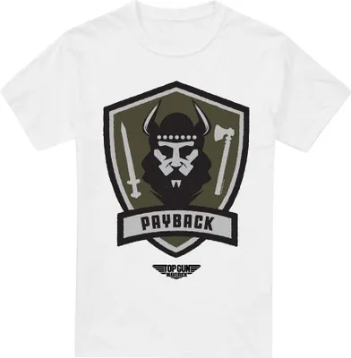 Produktbild von Top Gun - "Payback" T-Shirt für Herren TV6845 (L) (Weiß)