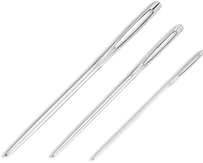 Zdjęcie produktu dla Prym 124119, Szycie ręczne, Igła do ciała, 3, 5, Metal, Stal nierdzewna, 3 szt.