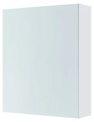 Immagine prodotto di Mobiletto da bagno a parete con specchio e ripiani interni regolabili | Bianco | 50x13x60 cm