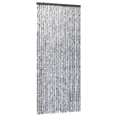 Produktbild von Fliegenvorhang Braun und Beige 100x230 cm Chenille