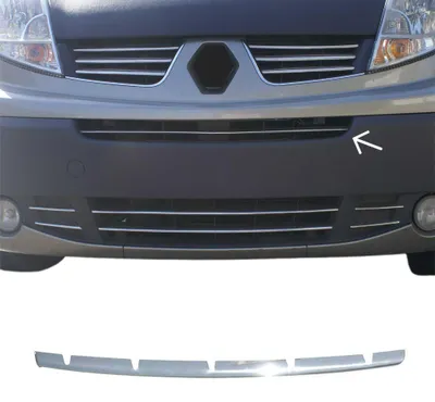 Image de Moulure de Grille de Calandre pour Nissan NV400 2010-2021 Chromé