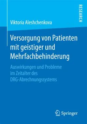 Obrázek produktu pro Versorgung von Patienten mit geistiger und Mehrfachbehinderung