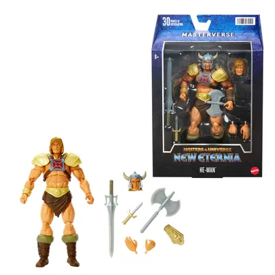 Produktbild von Mattel HDR37 - Master of the Universe - New Eternia - He-Man, Actionfigur