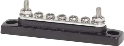 Produktbild von Blue Sea Systems Gemeinsamer Minibus-sammelschienenisolator 100a Schwarz 5 Gang Schwarz 5 Gang