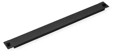 Productafbeelding van VALUE 19-inch blindplaat, kliksysteem, 1 HE, zwart