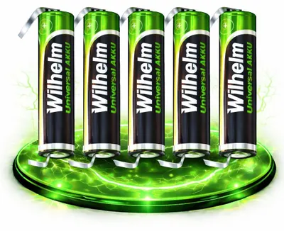 Produktbild von 5 x Wilhelm AKKU-LÖTFAHNE U-Form AAA Universal
