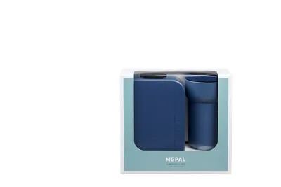 Produktbild von Mepal - Promotion-Set Lunch + Kaffee (Lunchbox + Reisebecher) - Nordic denim