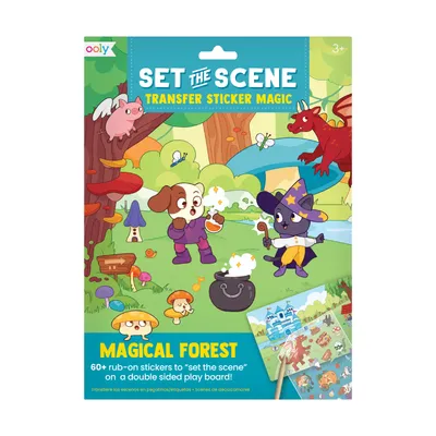Produktbild von Ooly Set The Scene Transfer Aufkleber Magical Forest