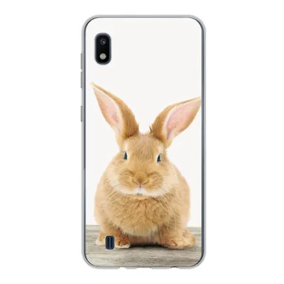 Produktbild von MuchoWow® Handyhülle Schutzhülle Hülle für Samsung Galaxy A10 Kaninchen - Babykaninchen - Tiere - Kinder - Mädchen - Jungen Silikon Softcase Handy Hülle - Schutzhülle