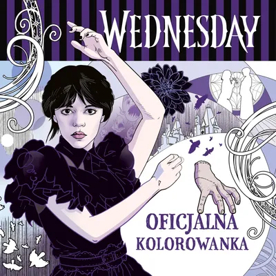 Image de Wednesday - Oficjalna kolorowanka