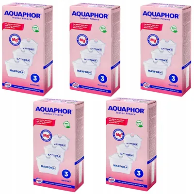 Obrázek produktu pro Filtrační patrona Aquaphor Maxfor+ Mg 15 ks.