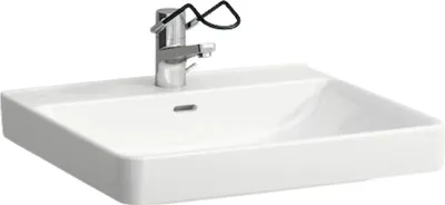 Produktbild von LAUFEN PRO Liberty Waschtisch, barrierefrei, 1 Hahnloch, ohne Überlauf, 600x550mm, H8119500001561