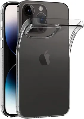 Immagine prodotto di Custodia per iPhone 14 Pro Max sottile trasparente morbida custodia protettiva in TPU