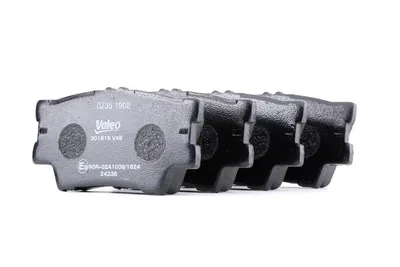 Produktbild von VALEO Bremsbeläge Satz Hinten für TOYOTA RAV 4 III (ACA3, ACE, ALA3, GSA3, ZSA3) 301819