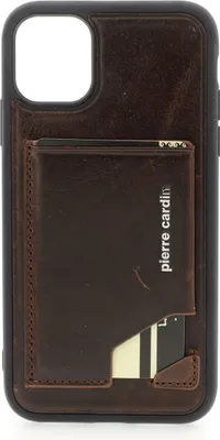 Produktbild von Pierre Cardin iPhone 12 Pro Max Back cover case - Dark Brown
