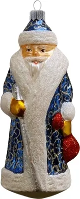 Produktbild von Weihnachtsfigur Weihnachtsmann mit Krücke