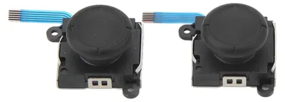Immagine prodotto di Joystick da gioco in 2 pezzi, sensibile, controllo preciso, resistente all'usura, ricambio per interruttori