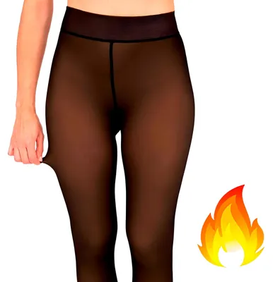 Produktbild von Damen Thermo Fleece Leggings für Kalte Tage