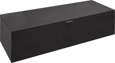 Produktbild von FURNARO Lowboard Booster TV-Board Fernsehschrank B/H/T: 162x51x42 cm, Farbe:Flamed wood black/ 162x51x42cm