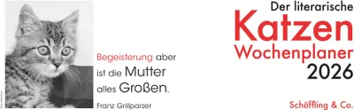 Produktbild von Bachstein, J: Der literarische Katzen Wochenplaner 2026