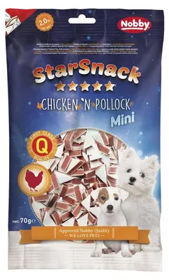 Produktbild von StarSnack MINI Chicken`n Pollock
