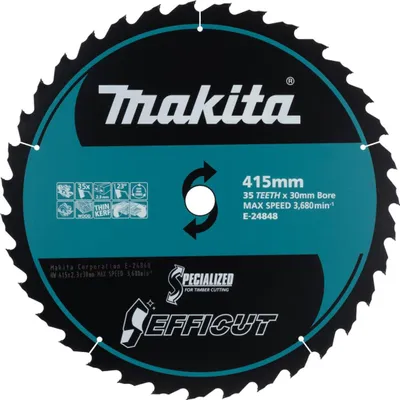 Image de Lame de scie circulaire Makita EFFICUT 415 x 25 mm - 35 dents