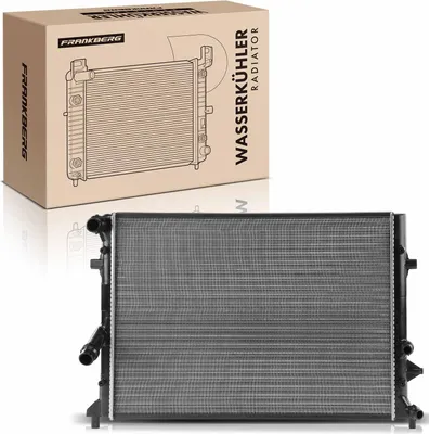 Produktbild von Frankberg 1x Kühler Wasserkühler Motorkühler für VW Golf Audi A3 Skoda 1.2L