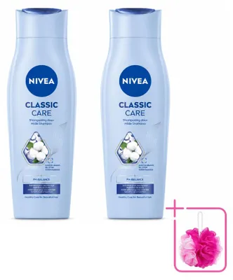 Produktbild von 2 x NIVEA Classic Care Shampoo - 250 ml - Sparpackung - 2 Stücke