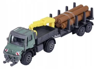 Produktbild von Majorette Mercedes-Benz Unimog U530 Farm Modell mit Anhänger