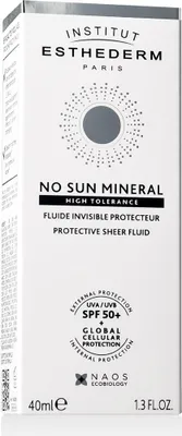 Zdjęcie produktu dla Institut Esthederm No Sun Mineral Protective Sheer Fluid SPF 50+ 40 ml