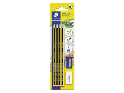 Immagine prodotto di STAEDTLER® 120S1 BK4D Matita Noris HB Set BK 100% PEFC