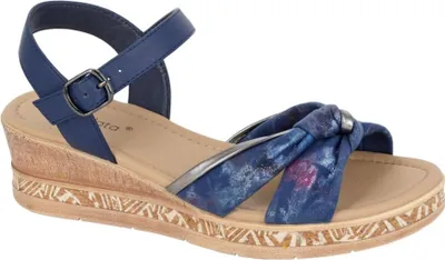 Produktbild von Cipriata - Damen Sandalen "Sarina", Metallic DF2517 (39,5 EU) (Marineblau)
