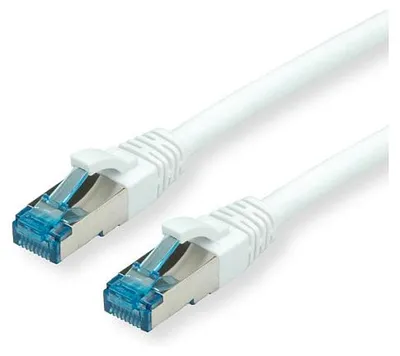 Imagen del producto de Cable de conexión Cat.6A (Clase EA) S/FTP (PiMF), LSOH, blanco, 15 metros