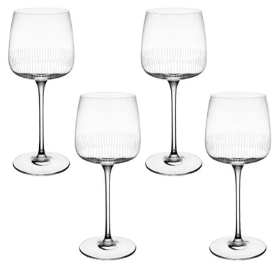 Image de Villeroy & Boch : Set de 4 verres à vin rouge Afina