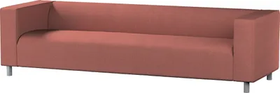 Produktbild von Dekoria Bezug für Klippan 4-Sitzer Sofa, cognac braun, Bezug für Klippan 4-Sitzer