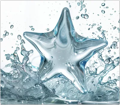 Produktbild von Spritzschutz Herdabdeckplatte Schneidebrett aus Glas Sternspritzer 1-Teilig (60x52cm)