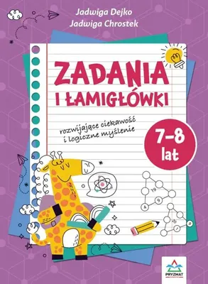Obrázok produktu pre Zadania i łamigłowki 7-8 lat