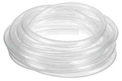 PVC-Abwasserschlauch 5 m, 8 mm ID, transparent, flexibel