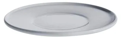 Produktbild von Mokka-Untertasse aus weißem Porzellan