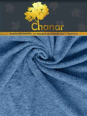 Obrázek produktu pro Prostěradlo Froté Standard 140x200 cm modrá