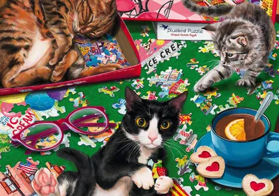 Immagine prodotto di BLUEBIRD Puzzle gatto 1000 pezzi