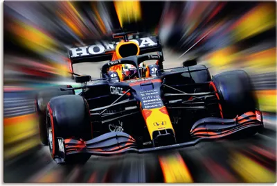 Produktbild von ARTland Leinwandbild Verstappen Größe: 90x60 cm