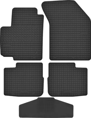 Image de Tapis en caoutchouc adaptables sur Fiat Sedici avec tunnel de protection