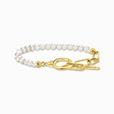 Produktbild von Thomas Sabo - A2134-445-14-L19V - Armband - Damen - 925er Silber gelbvergoldet - 16-19 cm