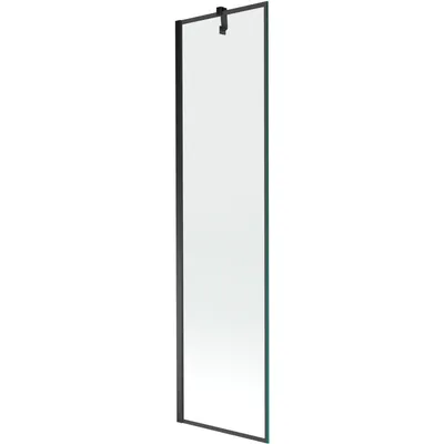 Obrázok produktu pre Mexen Next vaňová zástena jednokrídlová 50 x 150 cm, Čierny vzor, Čierna - 895-050-000-00-70-70