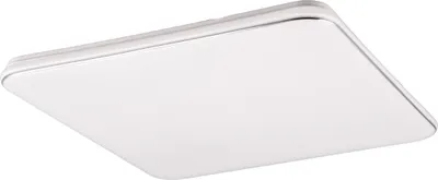 Image de Plafonnier LED carré BLANCA blanc 46 W, blanc neutre 5600 lm, plastique, dimensions : 53 x 53 cm, IP20, RL