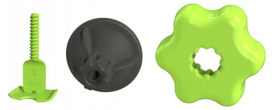 Produktbild von STALCO Nivelliersystem 4 Fliesenkeile 1,5 mm 300 Stück