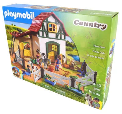 Image de PLAYMOBIL 5684 - La ferme des poneys