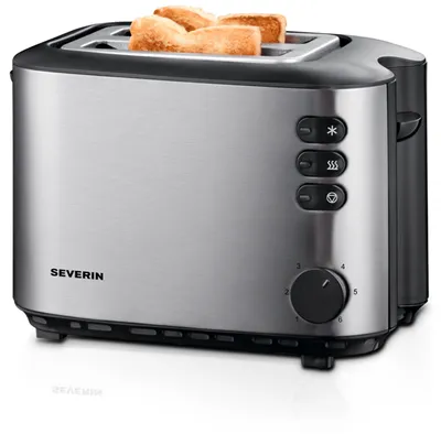 Image de Severin AT2514 Automatische broodrooster roestvrijstaal