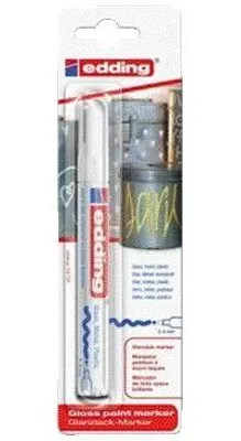 Produktbild von Edding e-750, Weiß, Weiß, Fettdruck, Rundspitze, 2 mm, 4 mm